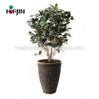 Garden outdoor decoration outdoor large plastic pots for planting trees